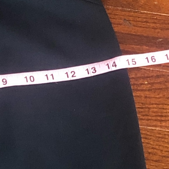 Club Monaco navy cap sleeve Italian Wool Dress 00 - Picture 10 of 10